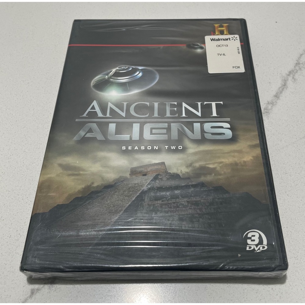 Ancient Aliens Season Two DVD Set History Channel 3-Disc Documentary New Sealed